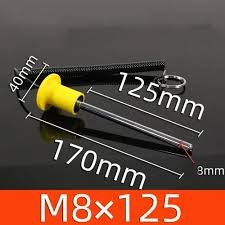 Pinças De Bloqueio Para Pesas 8x125 Mm